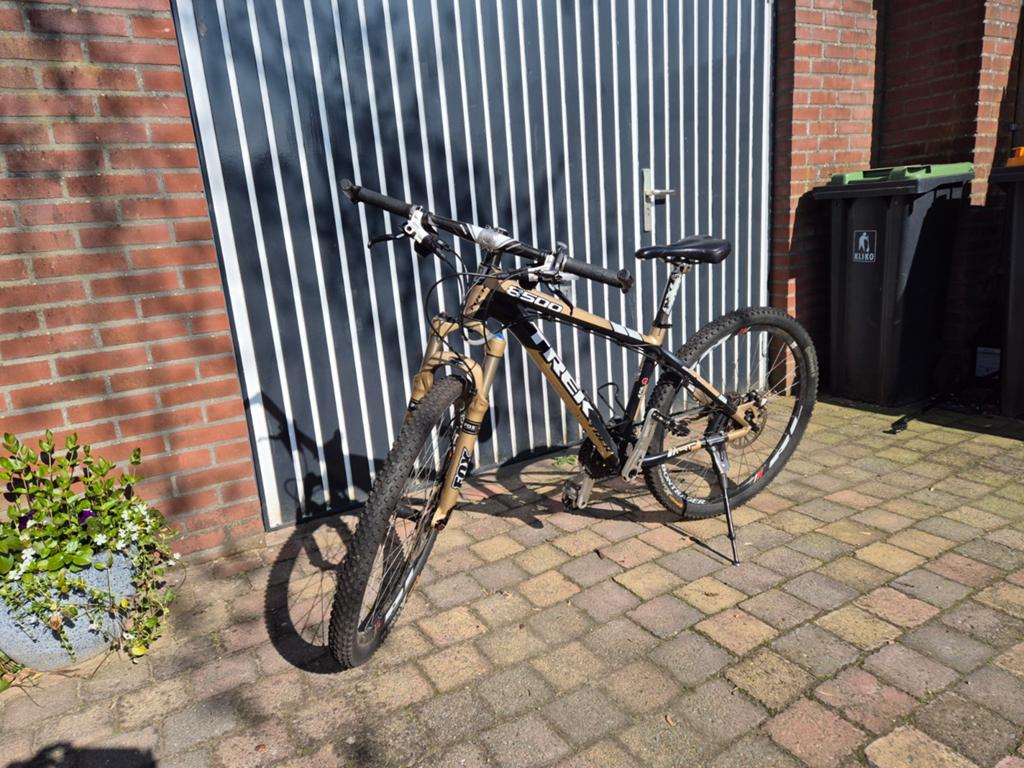 Trek 8500 jongens mtb, Gebruikt, Schijfrem, Trek, Ophalen