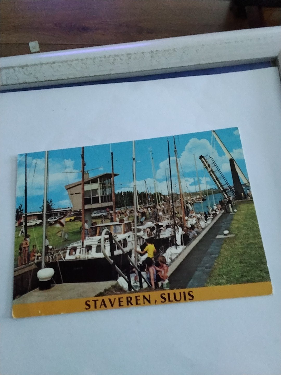 STAVEREN.  SLUIS 1983, Ophalen of Verzenden, 1980 tot heden, Zeeland