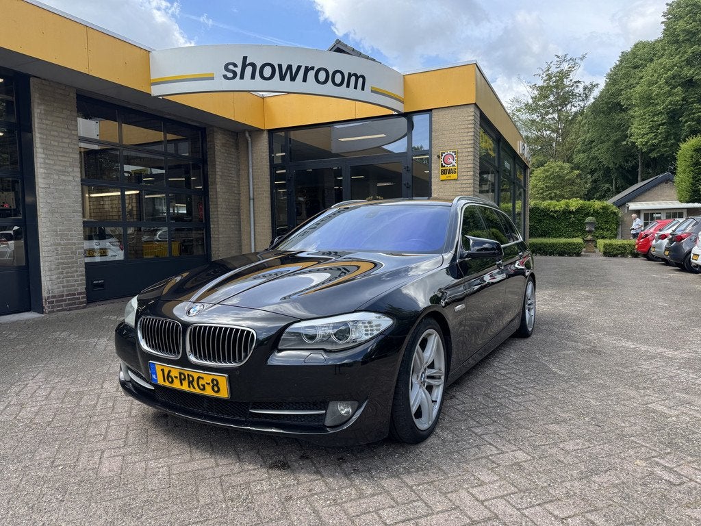 BMW 5 Serie Touring 528i High Executive (bj 2011), Auto's, BMW, 13 km/l, Euro 5, Achterwielaandrijving, Gebruikt