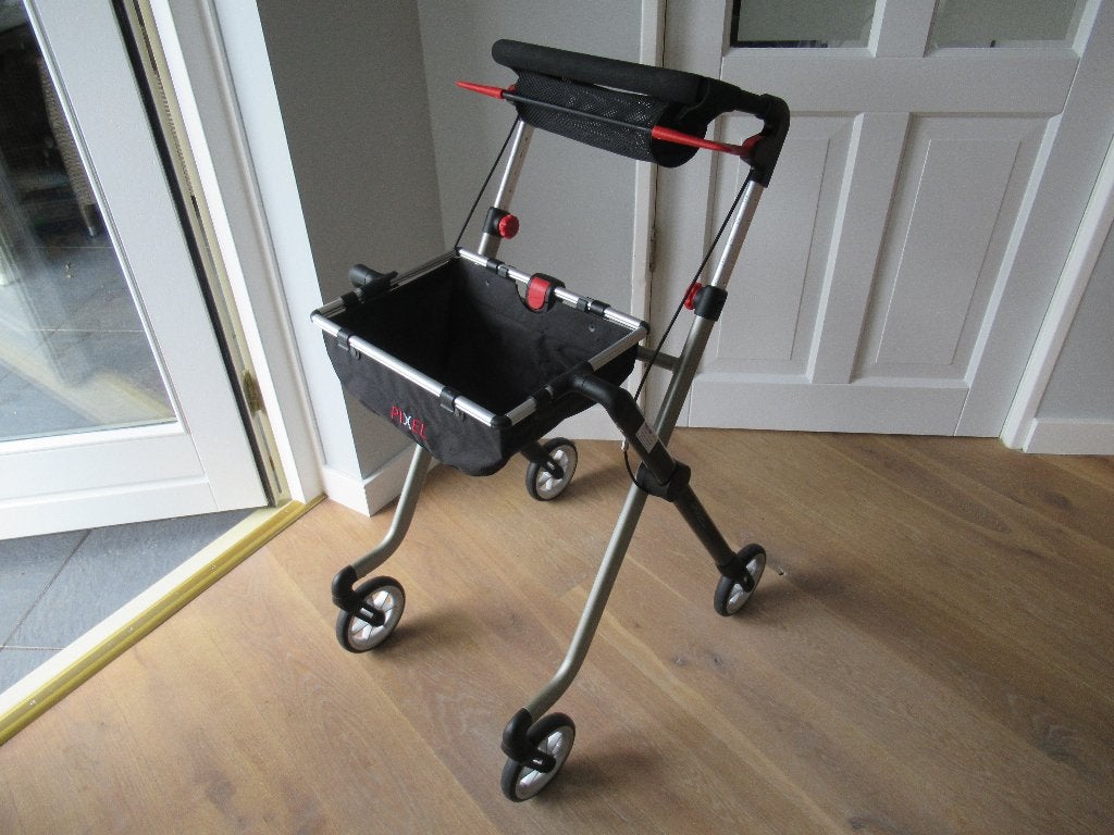 Binnen rollator Indoor pixel ULTRA LICHTGEWICHT PRCBL700, Diversen, Rollators, Ophalen of Verzenden, Opvouwbaar, Zo goed als nieuw