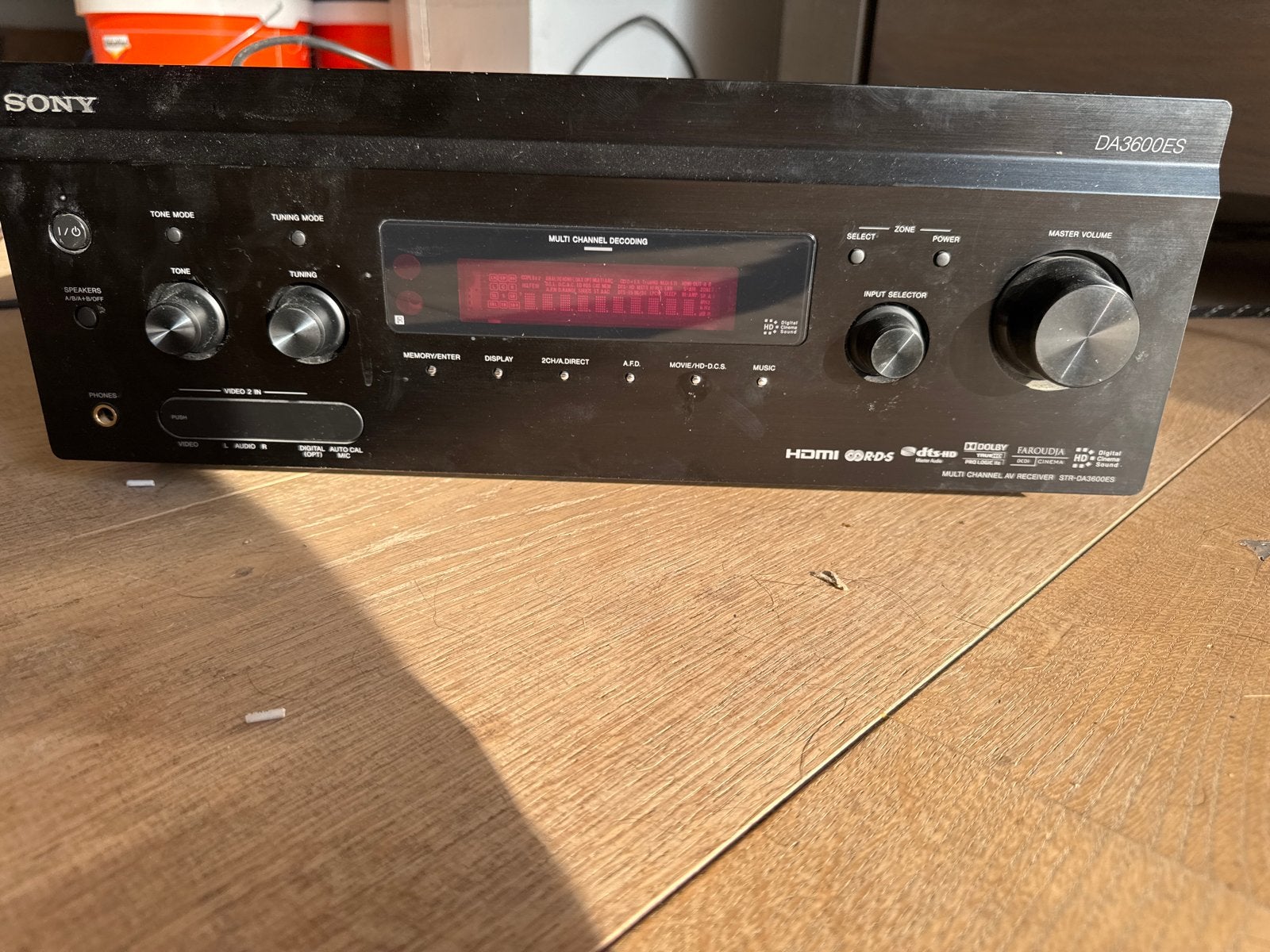 Sony STR-DA3600ES AV-receiver - 7.1-kanaals, Ophalen, Gebruikt, Sony, 120 watt of meer