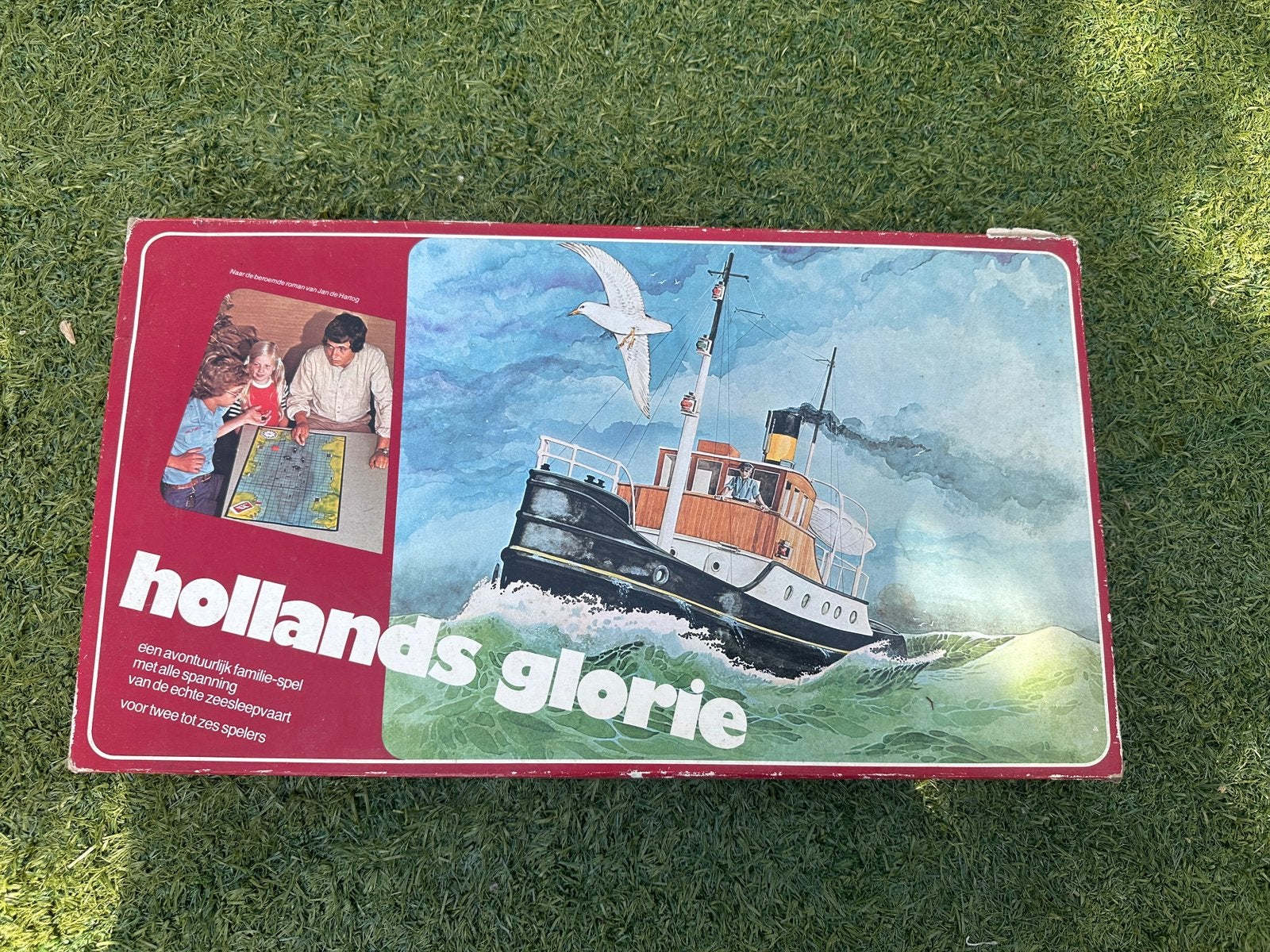 vintage bordspel Hollands Glorie uit de jaren 70, Een of twee spelers, Ophalen, Zo goed als nieuw