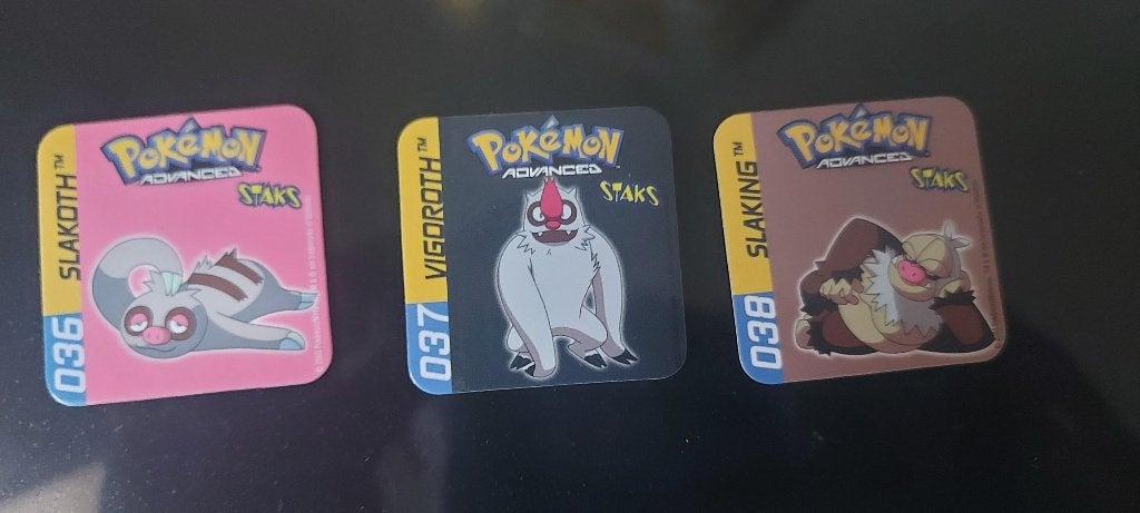 magneten speelgoed pokemon Slakoth Vigoroth Slaking, Ophalen of Verzenden, Nieuw, Overige merken