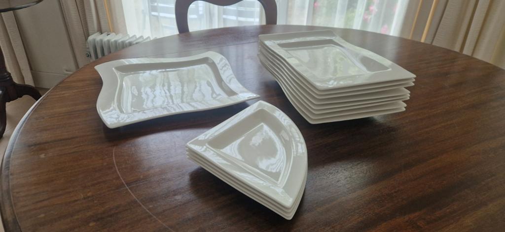 Unieke borden van Villeroy & Boch Newwave lijn, Huis en Inrichting, Keuken | Servies, Ophalen, Zo goed als nieuw, Bord(en), Overige stijlen