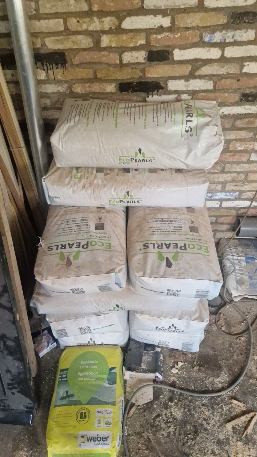 10 zakken EcoPearls egalisatiekorrels, Ophalen, Overige materialen, 30 cm of meer, 50 tot 150 cm