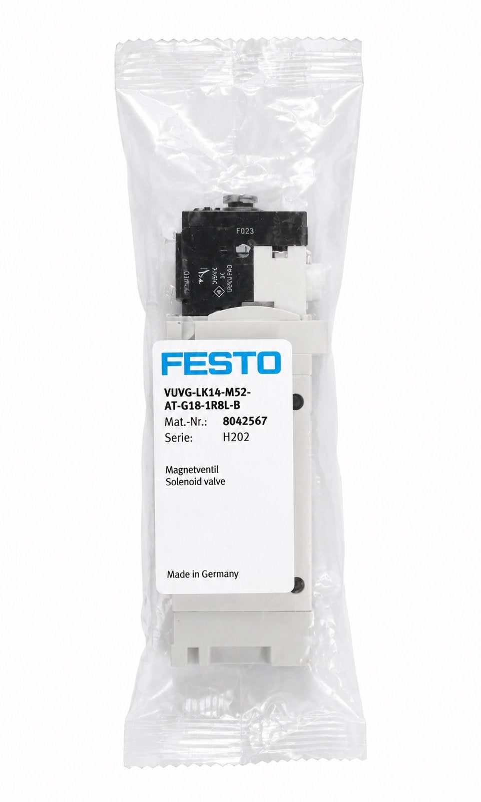 Nieuwe FESTO VUVG-LK14-M52-AT-G18-1R8L-B Magneetventiel, Ophalen of Verzenden, Nieuw