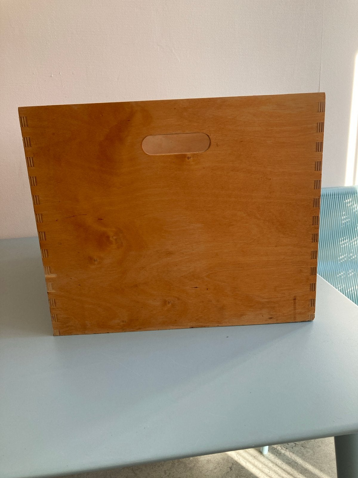 Houten opbergkist / krat, Ophalen, Minder dan 50 cm, Gebruikt, Minder dan 50 cm