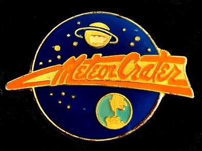 Meteor Crater Arizona pin, Verzenden, Nieuw, Transport, Speldje of Pin