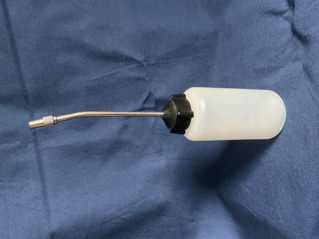 BERNINA PLASTIC HOOG 17.5 CM DIAM 4 CM FLESJE HOOG 9, Ophalen of Verzenden