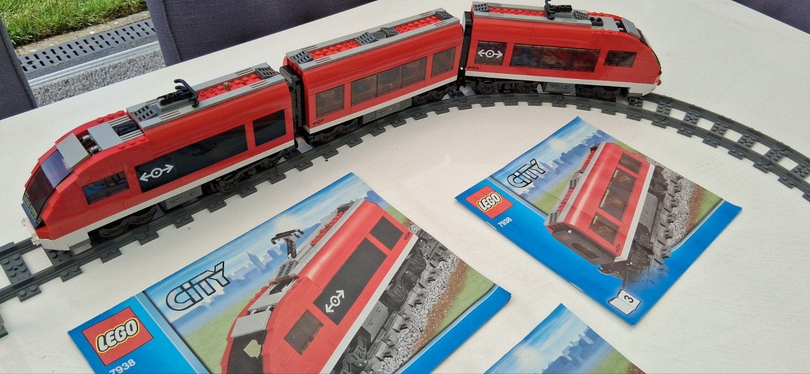 Lego trein set 7938, City, Lego, Ophalen of Verzenden, Zo goed als nieuw