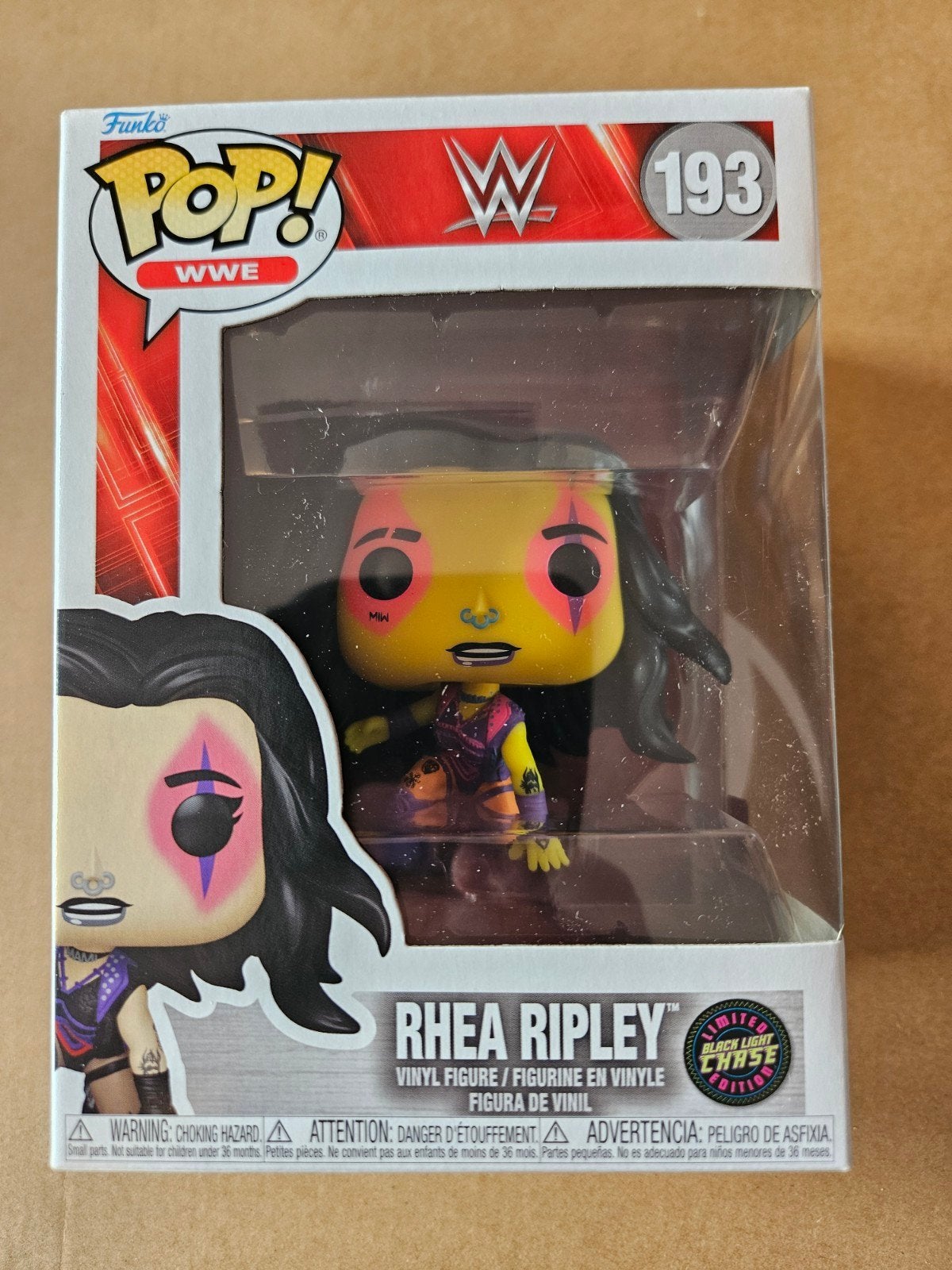 Funko Pop! WWE Rhea Ripley #193 Limited Chase Edition, Ophalen of Verzenden, Nieuw, Jongen of Meisje