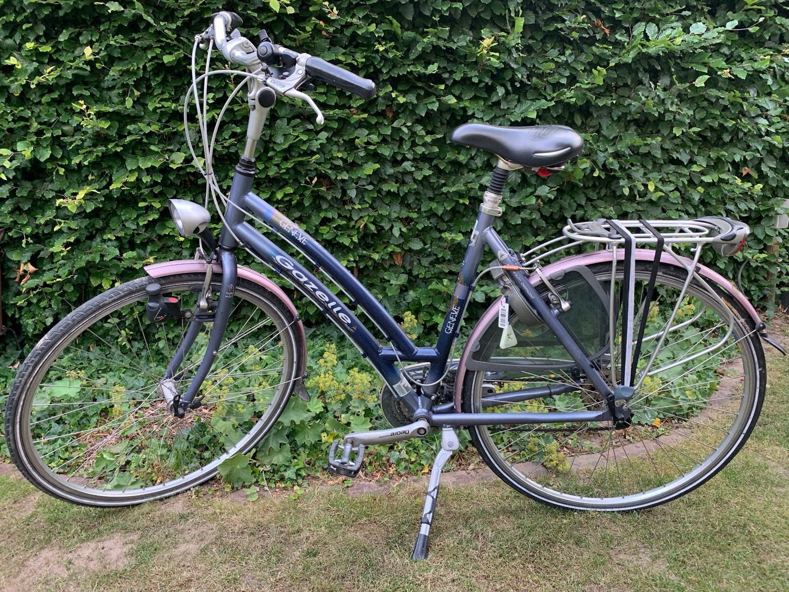 Gazelle Geneve Dames en heren fiets- Gebruikt, Fietsen en Brommers, Ophalen, Velgrem, Versnellingen, Gazelle