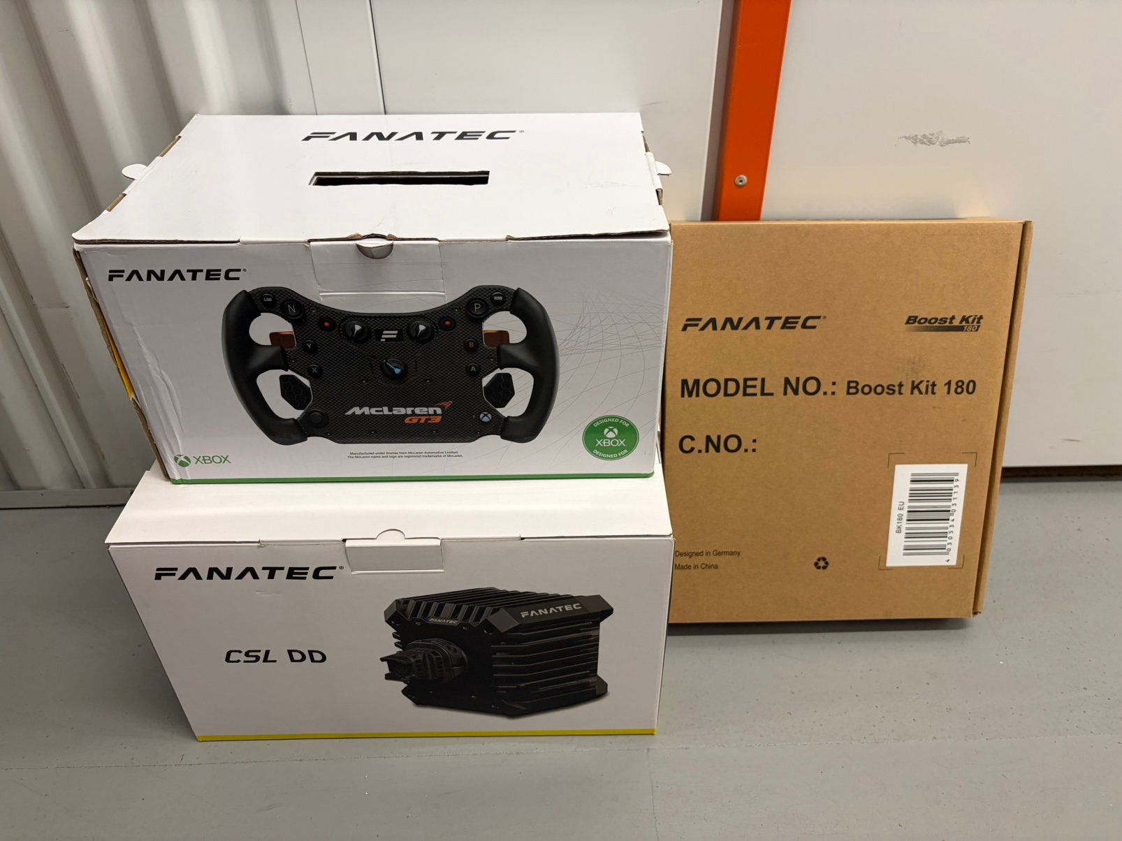 Fanatec CSL McLaren GT3 8Nm, Ophalen, Zo goed als nieuw