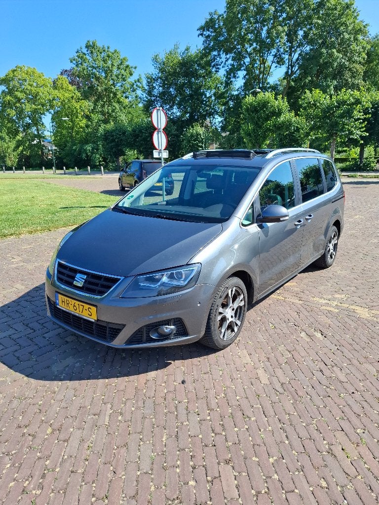 Seat Alhambra 2.0 TDI Euro 6 Automaat 7 Persoons Full Opties, 7 stoelen, Origineel Nederlands, Bedrijf, Diesel