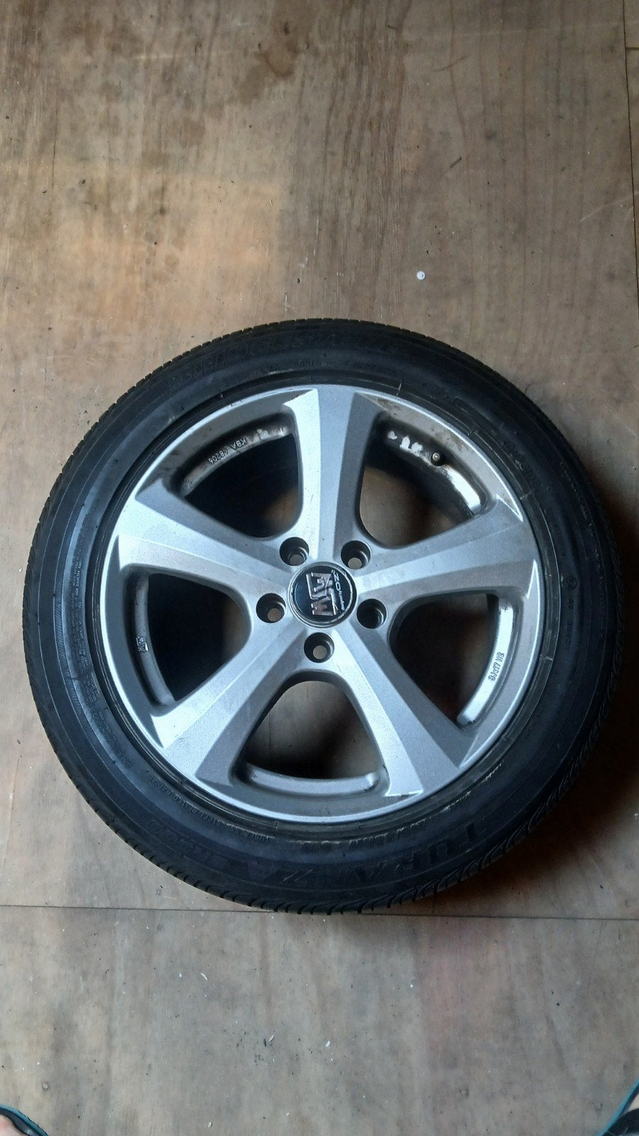1 reservewiel. Velg met band, Ophalen, Renault