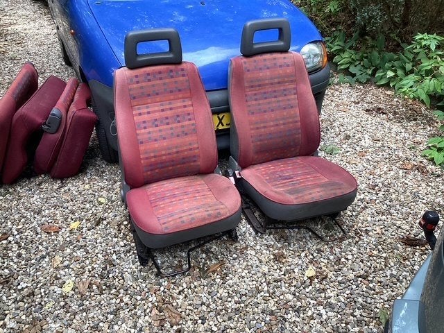 autostoelen fiat cinquecento of seicento, Overige brandstoffen, Particulier, Te koop, Cinquecento