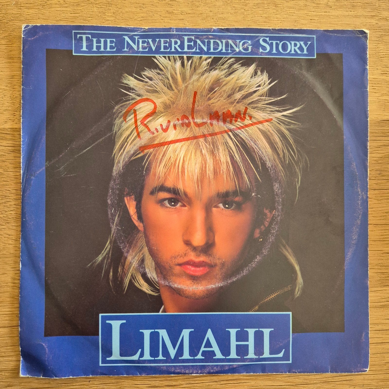 Limahl - The NeverEnding Story (7" single), Gebruikt, 7 inch, Ophalen of Verzenden, Pop