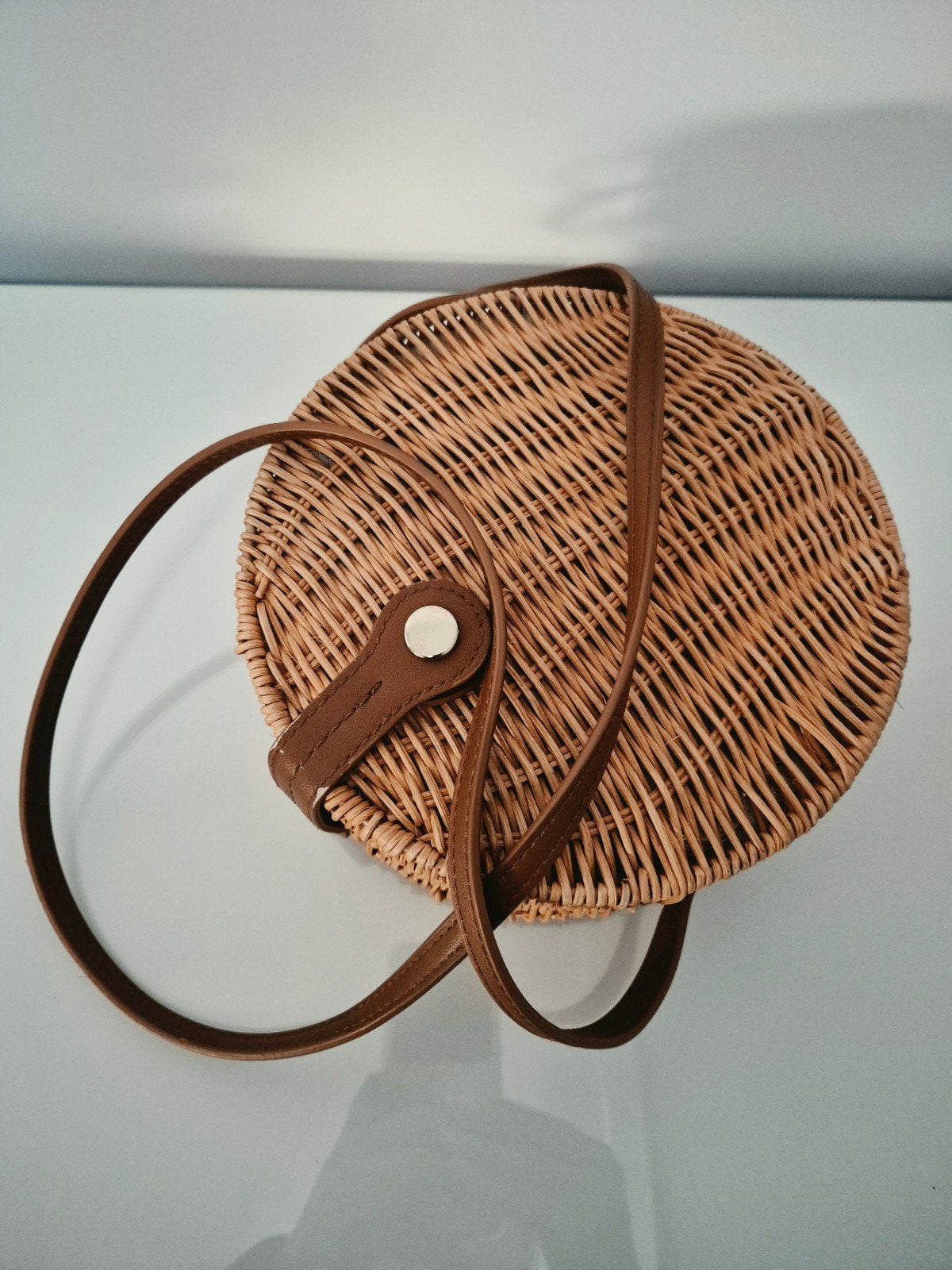 Wicker Crossbody Bag – Handmade Look, Zara, Ophalen of Verzenden, Zo goed als nieuw, One size fits all