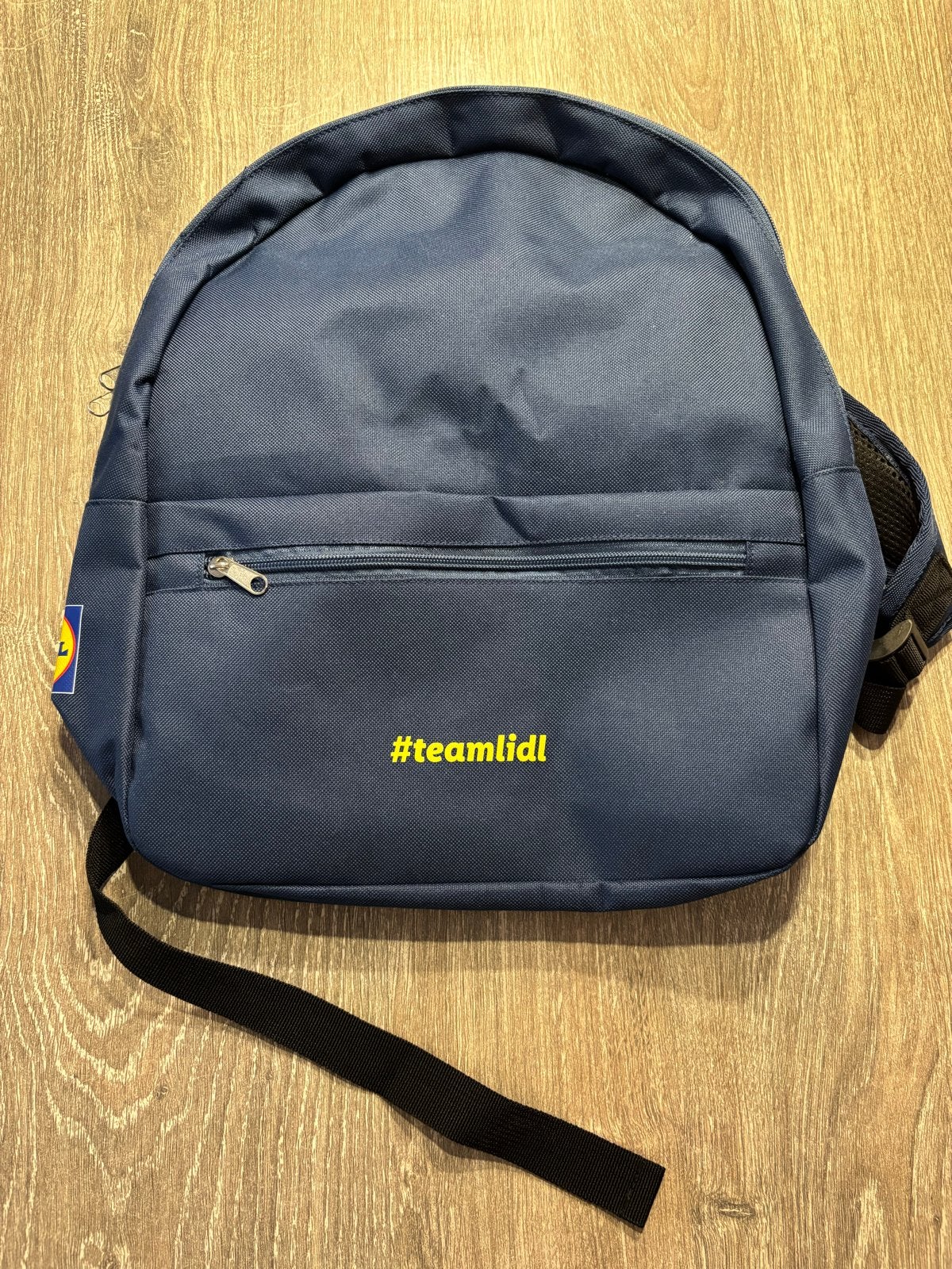 Lidl Rugzak - Blauw met #teamlidl opdruk, Overige merken, 25 tot 40 cm, Nieuw, Ophalen of Verzenden