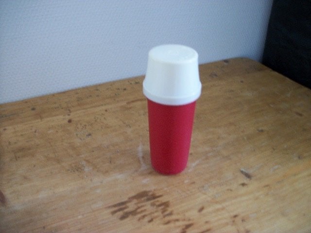 Tupperware Pompje ( rood ), Ophalen of Verzenden, Gebruikt, Rood, Overige typen