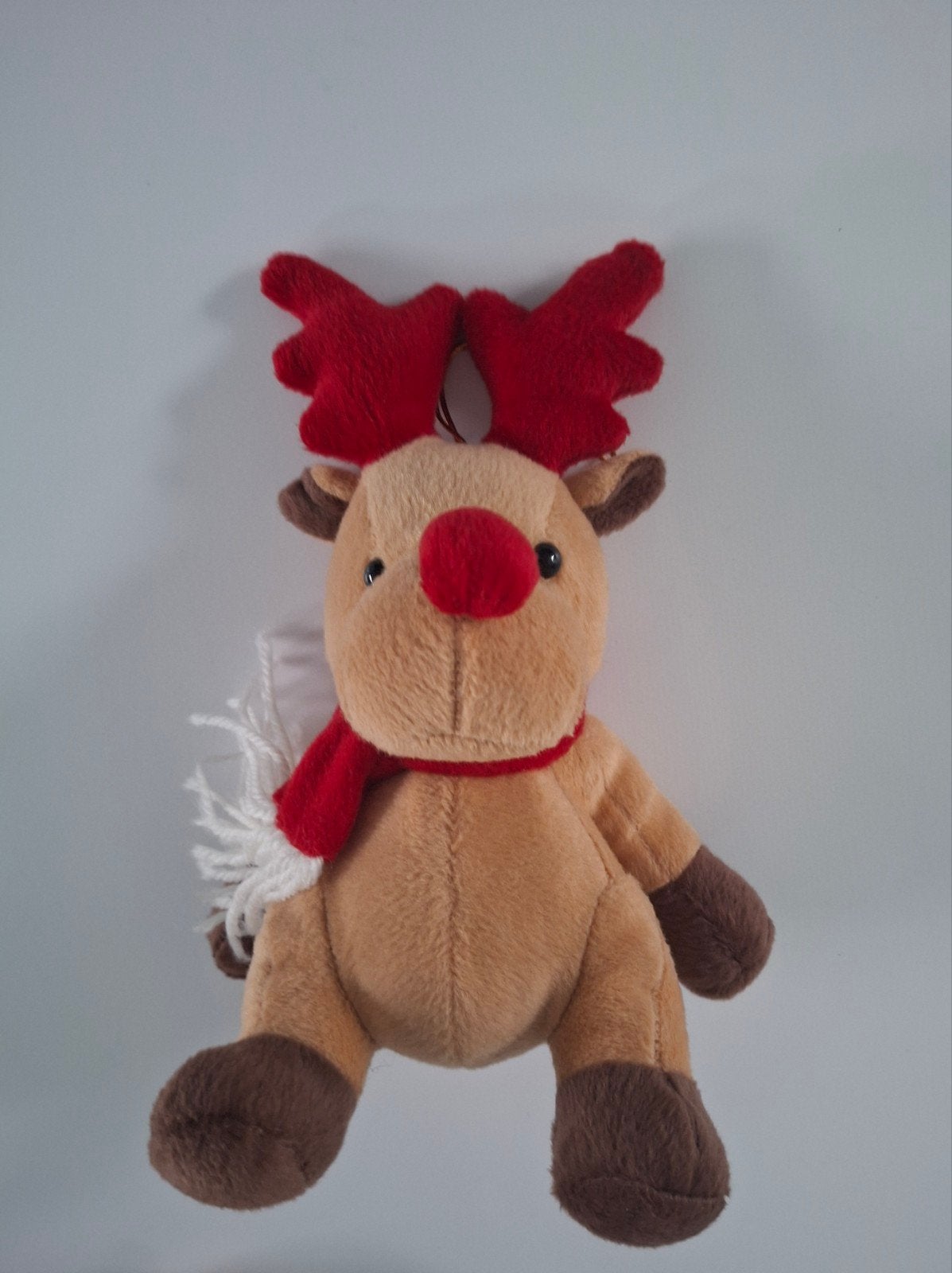 Knuffel Rudolph Rendier - Ongeveer 20 cm, Kinderen en Baby's, Overige karakters, Overige typen, Ophalen of Verzenden, Zo goed als nieuw