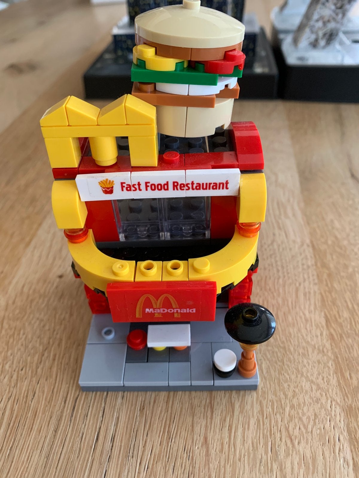 Lego mac donalds restaurant, Ophalen of Verzenden, Zo goed als nieuw