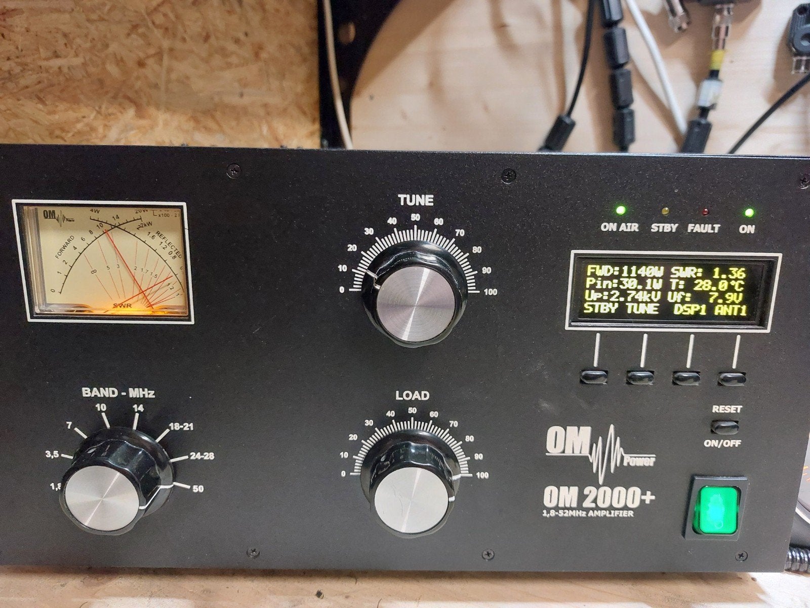 Te koop: OM-POWER 2000+ HF eindversterker

Mooie en krachtig, Telecommunicatie, Ophalen, Gebruikt