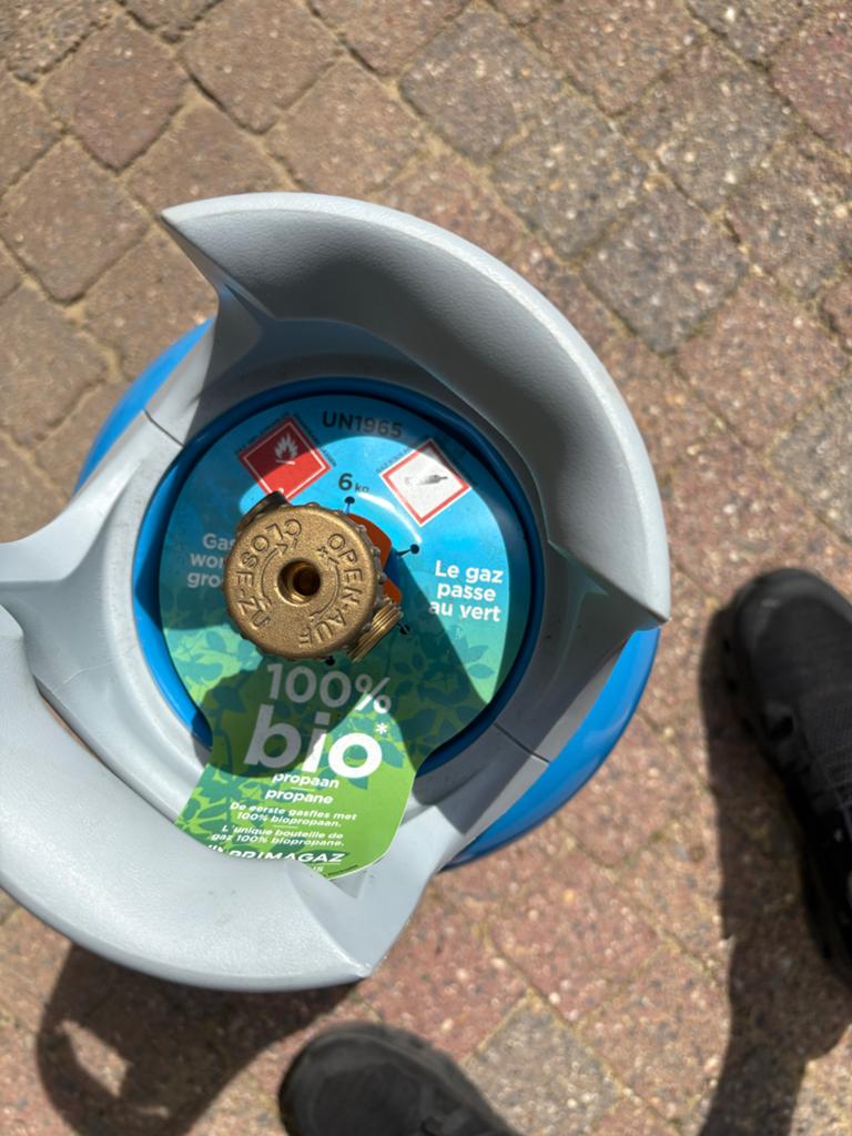 Primagaz 6kg Bio Propaan Gasfles vol, Doe-het-zelf en Verbouw, Overige Doe-het-zelf en Verbouw, Gebruikt, Ophalen of Verzenden