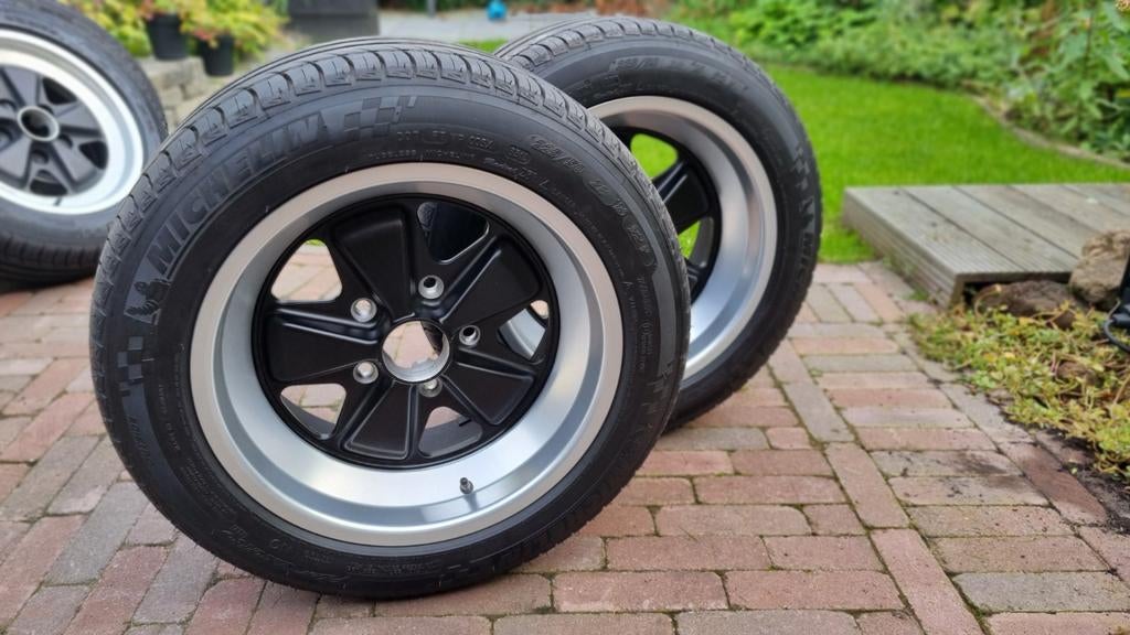 Set orginele Fuchs Evo 16x8J velgen Porsche 911 (2 Stuks), Ophalen of Verzenden, Gebruikt, Porsche