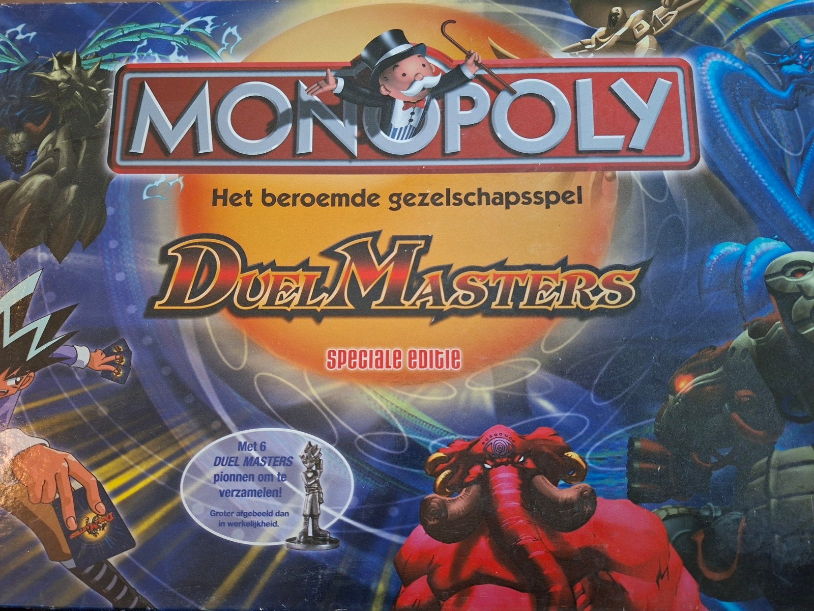Monopoly Duel Masters Speciale Editie - Zo goed als nieuw, Ophalen, Zo goed als nieuw