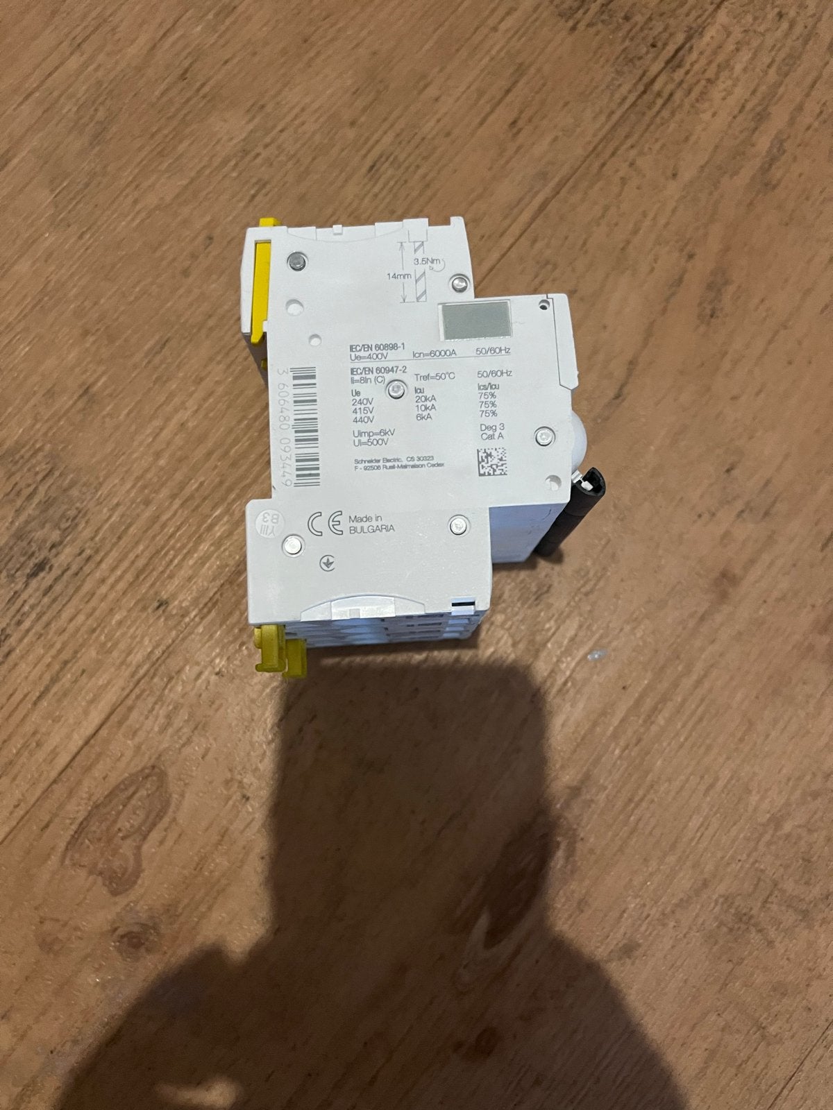 Nieuw Schneider Electric C32A 4-polige installatieautomaat, Ophalen of Verzenden, Nieuw, Schneider Electric, Installatieautomaat