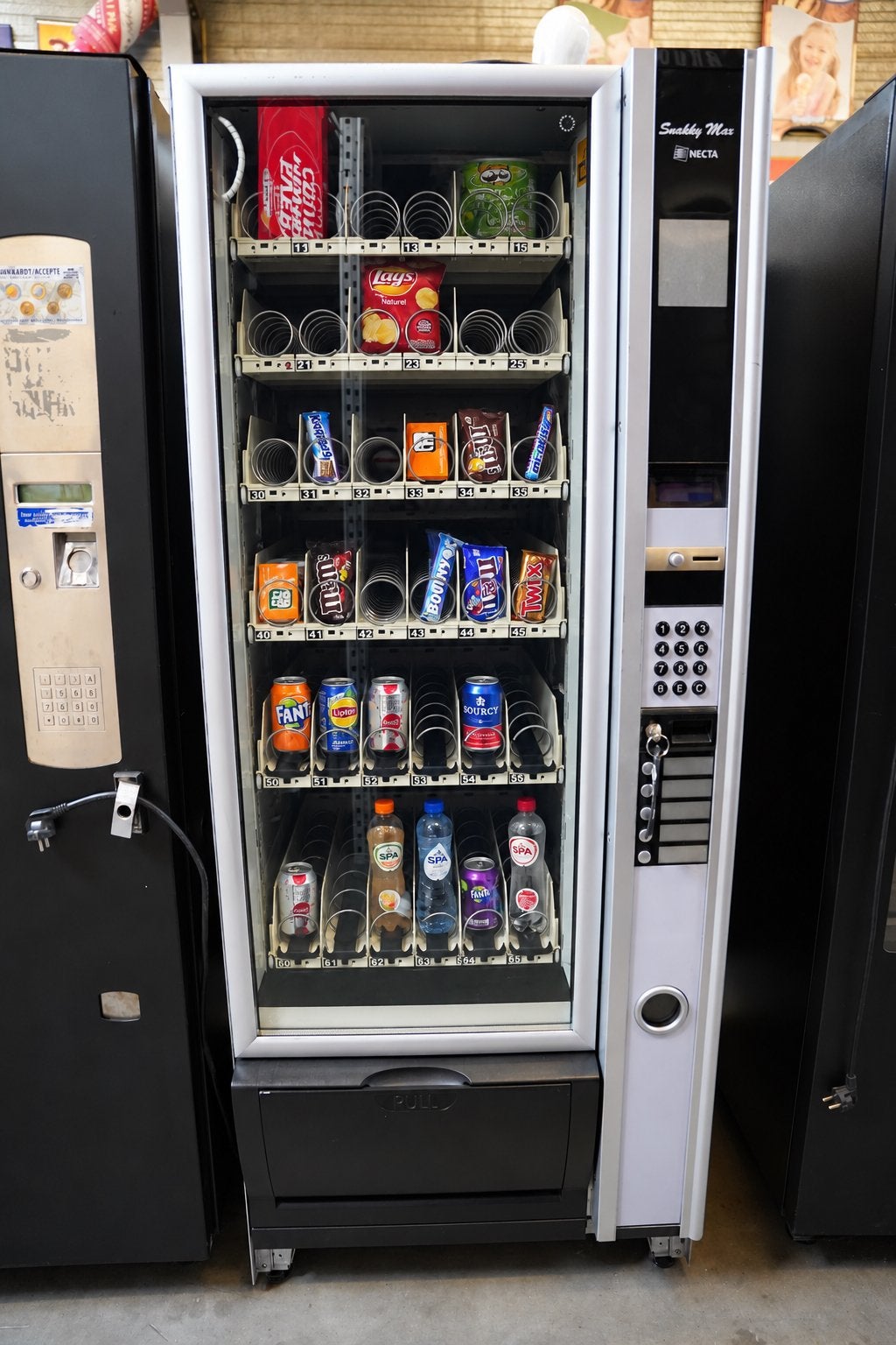 Necta Snakky Max Snackautomaat - Gebruikt, Ophalen of Verzenden, Gebruikt