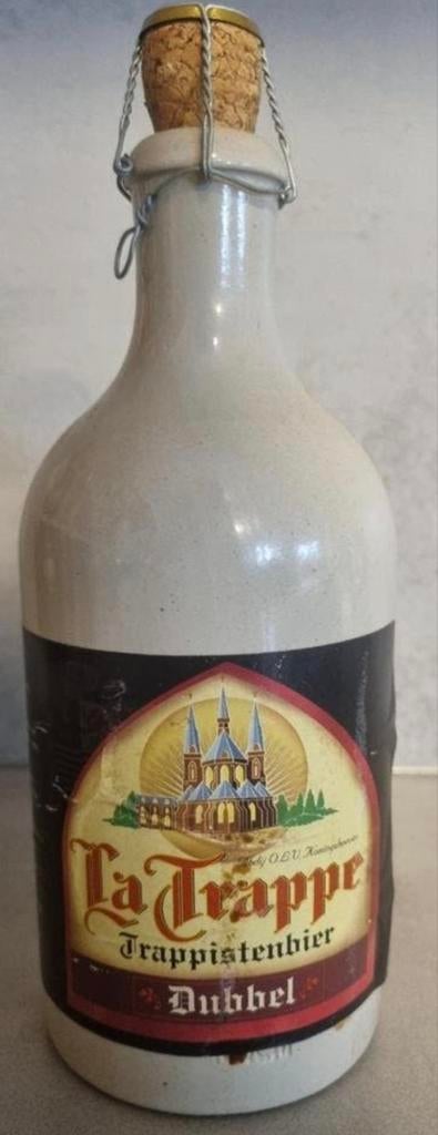 LEEG - La Trappe Dubbel Kruik '05, Ophalen of Verzenden, Gebruikt, Flesje(s), La Trappe