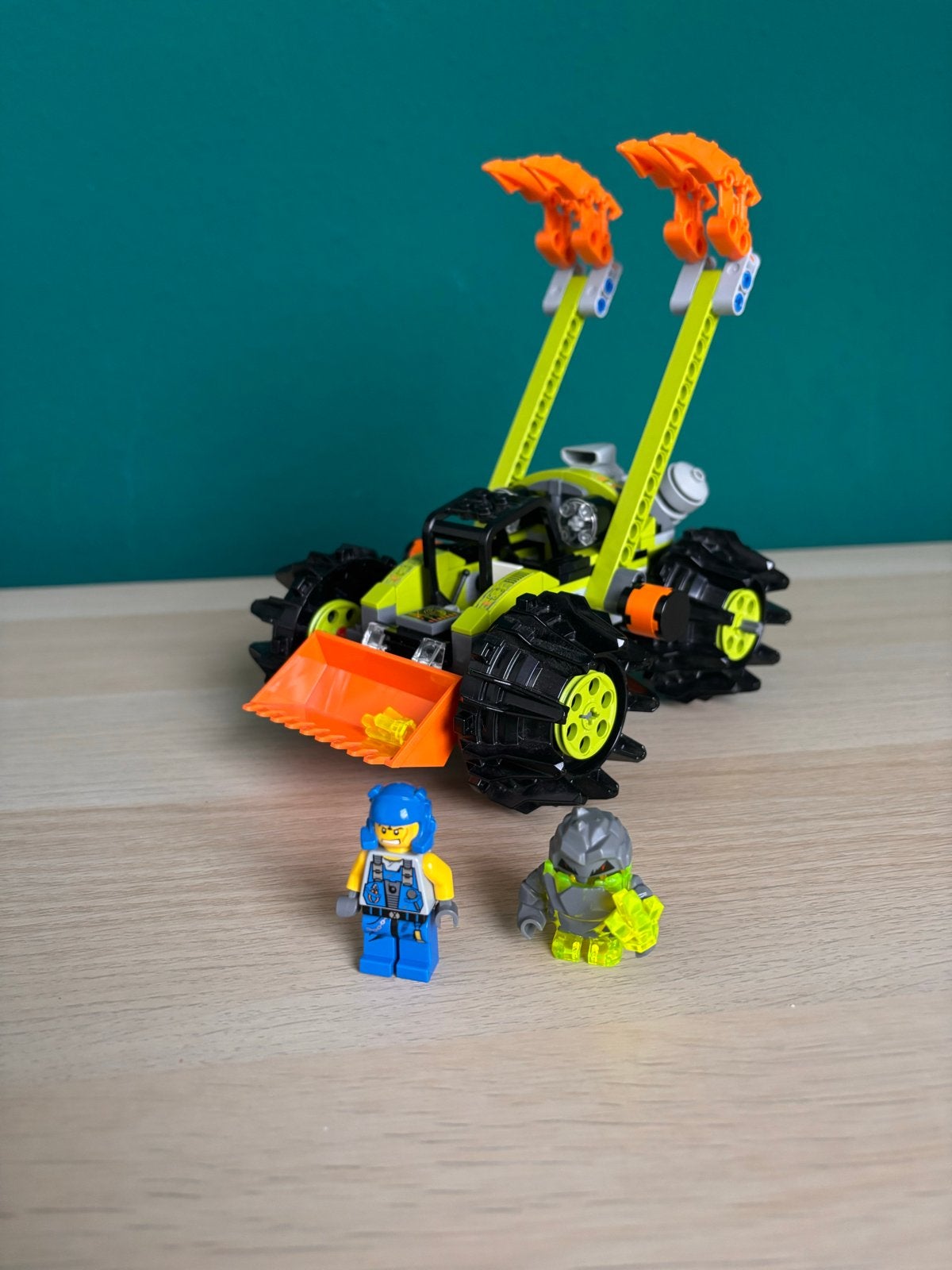 Lego Power Miners 8959 - Claw Digger met minifiguren, Gebruikt, Overige thema's, Lego, Ophalen of Verzenden