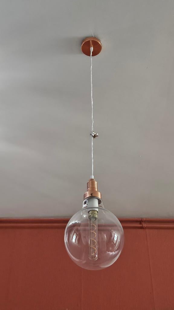 Lamp maison du monde, Ophalen, Zo goed als nieuw, Glas, Minder dan 50 cm