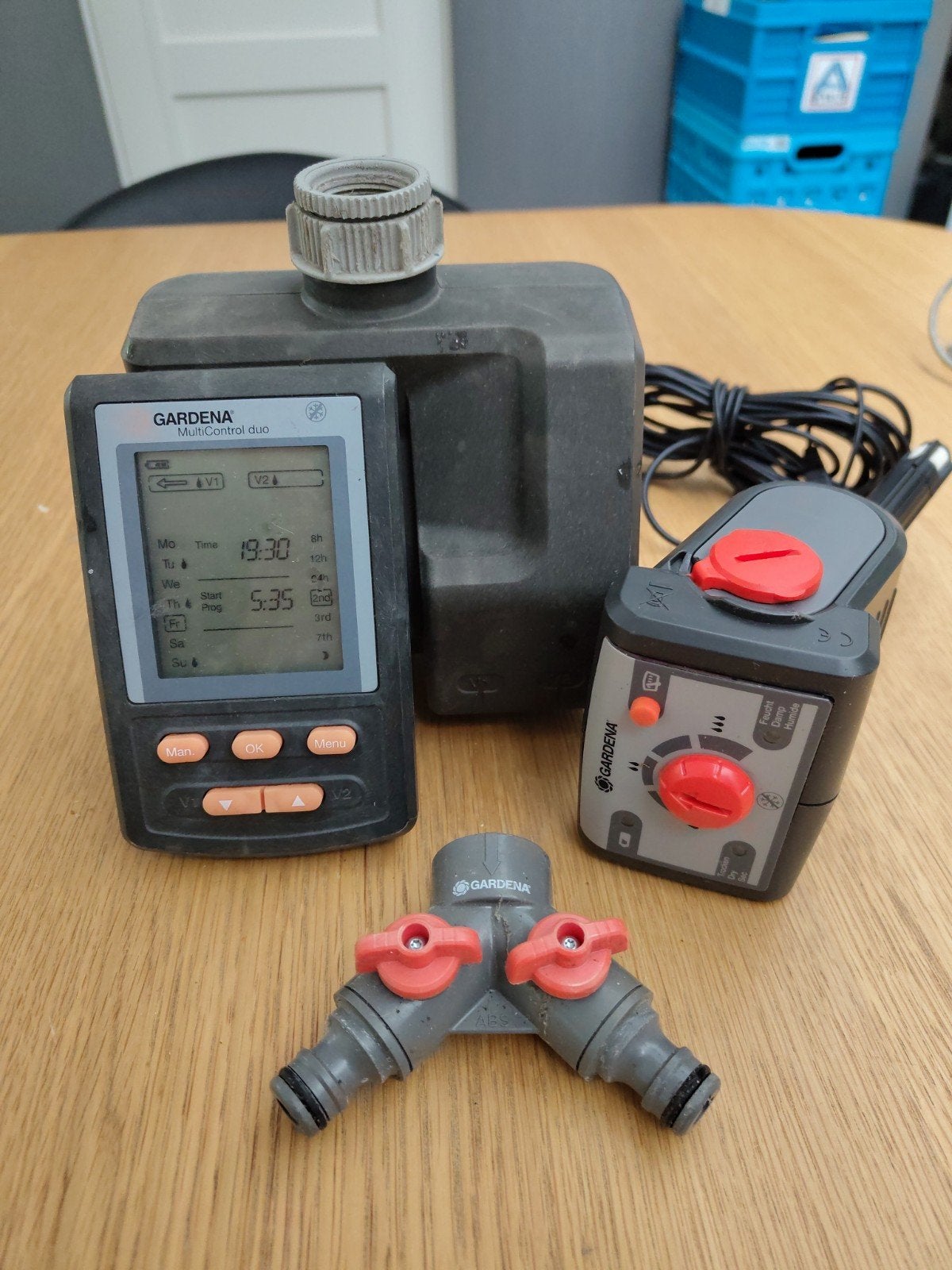 Gardena Multicontrol Duo Besproeiingscomputer met Sensor, Ophalen of Verzenden, Nieuw