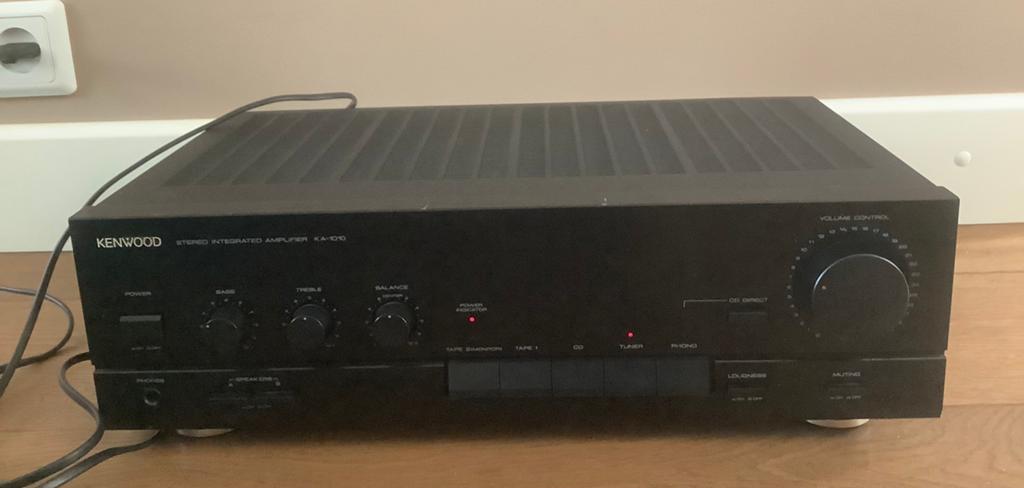 Kenwood versterker, Audio, Tv en Foto, Versterkers en Receivers, Ophalen of Verzenden, Gebruikt, Overige merken