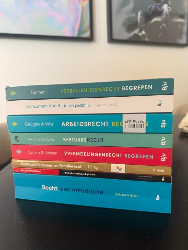 Boeken voor minor Recht: voor niet juristen, Boeken, Studieboeken en Cursussen, Ophalen, Alpha, Zo goed als nieuw, HBO