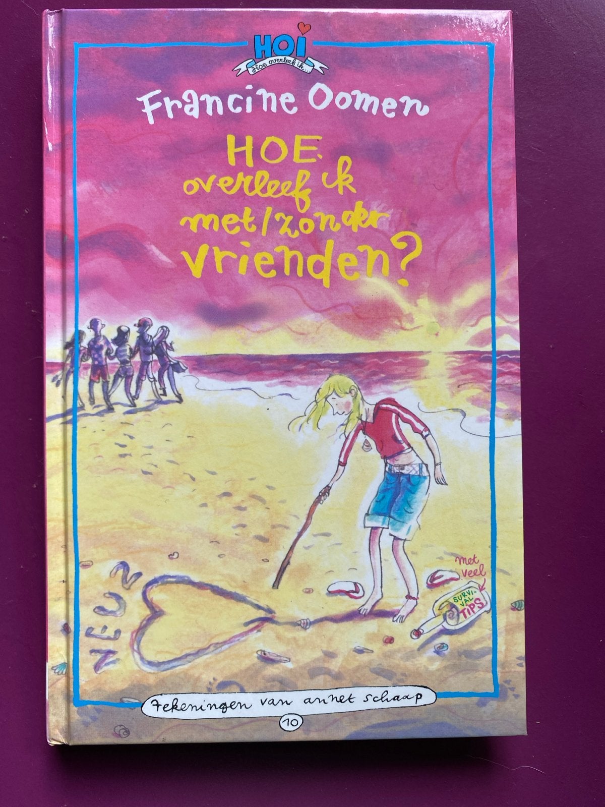 Hoe overleef ik met/zonder vrienden? - Francine Oomen, Ophalen of Verzenden, Zo goed als nieuw, Fictie