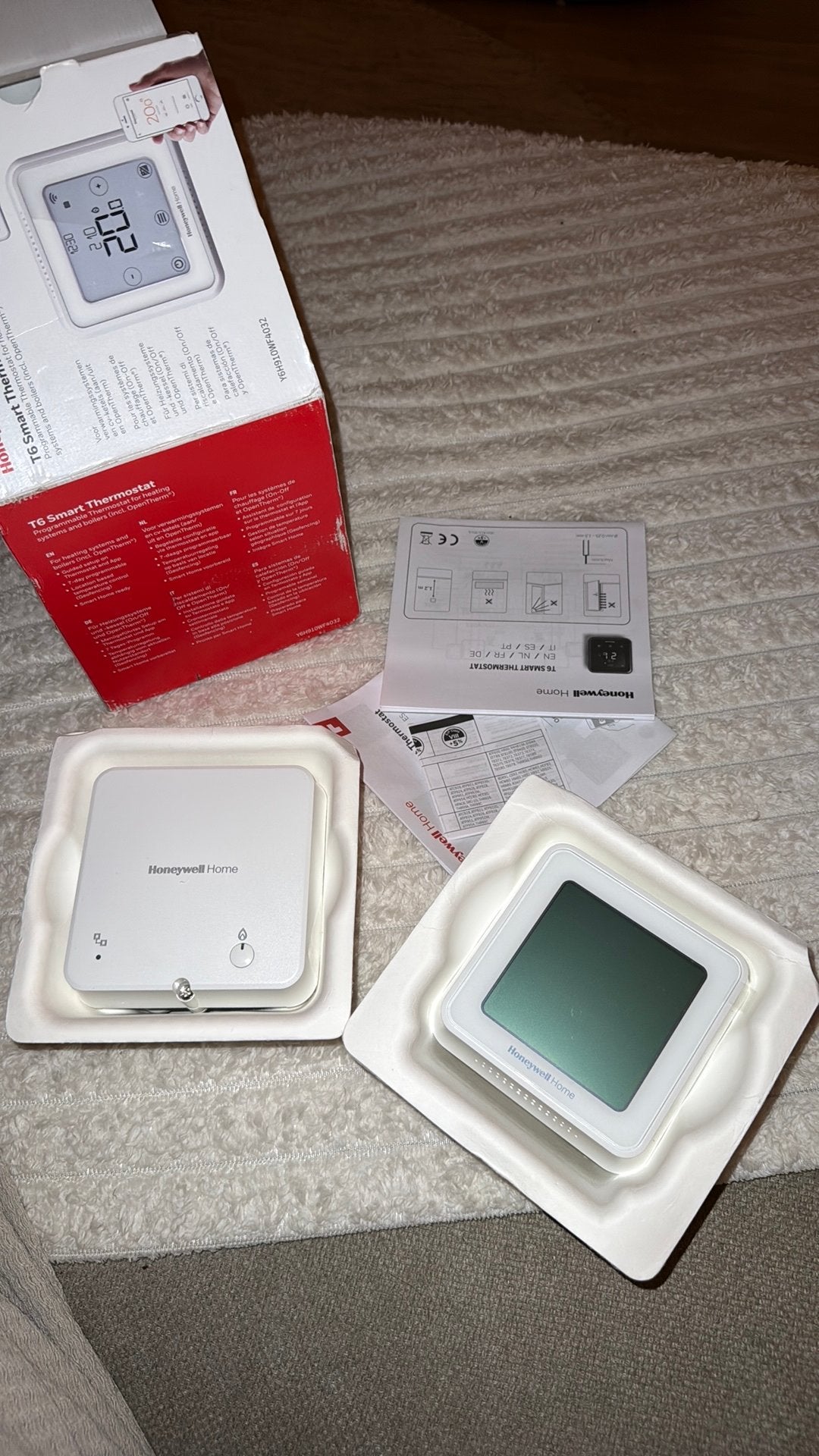 Honeywell Home T6 Slimme Thermostaat (Nieuw), Ophalen of Verzenden, Slimme thermostaat, Nieuw