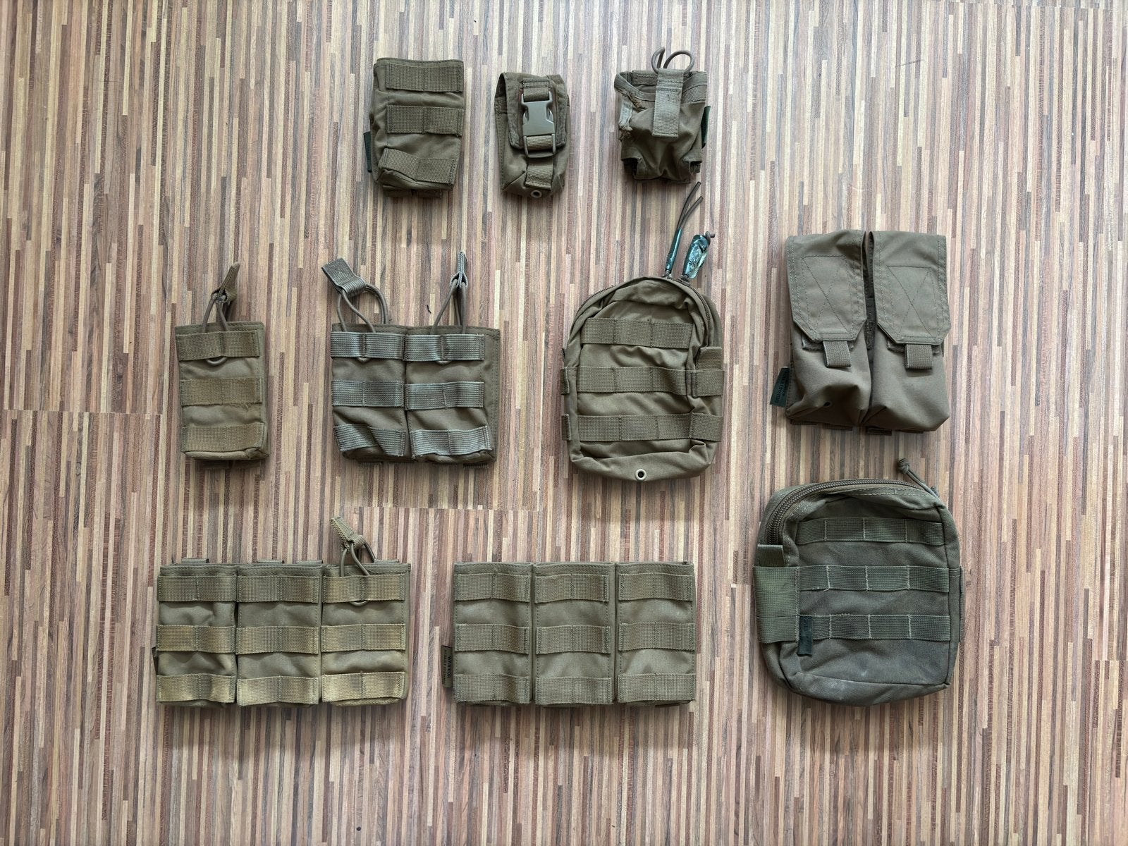 Warrior Assault Systems Pouches - coyote tan desert beige, Verzamelen, Militaria | Algemeen, Ophalen of Verzenden, Overige soorten
