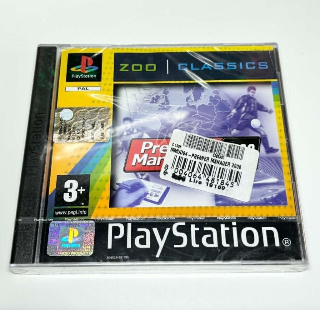 Premier Manager 2000 New Sealed Playstation 1 Ps1, 1 speler, Nieuw, Ophalen of Verzenden, Vanaf 3 jaar