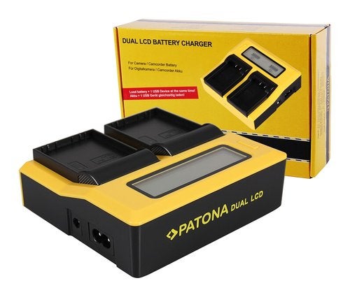 Dual LCD USB Charger Olympus BLH-1 OM-D EM-1 Mark 2 II, Verzenden, Nieuw