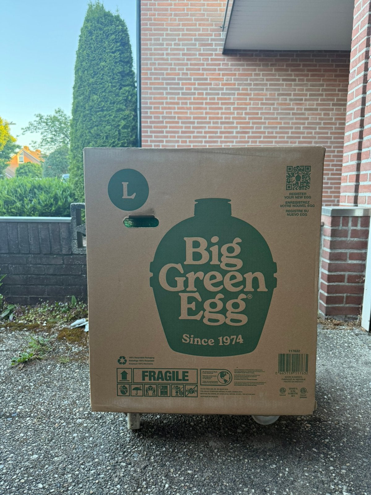 Big Green Egg Large Nieuw in doos | Garantie, Ophalen, Nieuw