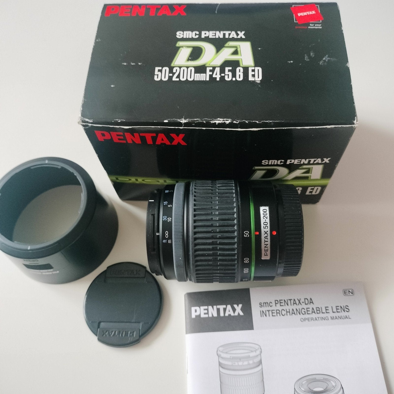SMC Pentax DA 50-200mm f4-5.6 ED, Ophalen of Verzenden, Zo goed als nieuw, Telelens