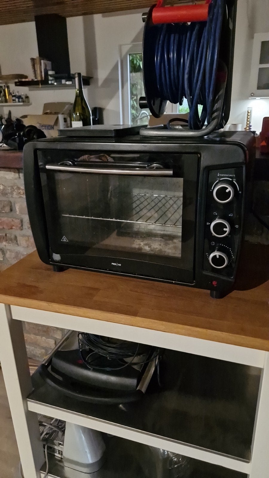 Compacte Proline Mini-Oven, Witgoed en Apparatuur, Ovens, Ophalen, Minder dan 45 cm, Minder dan 45 cm, Hete lucht