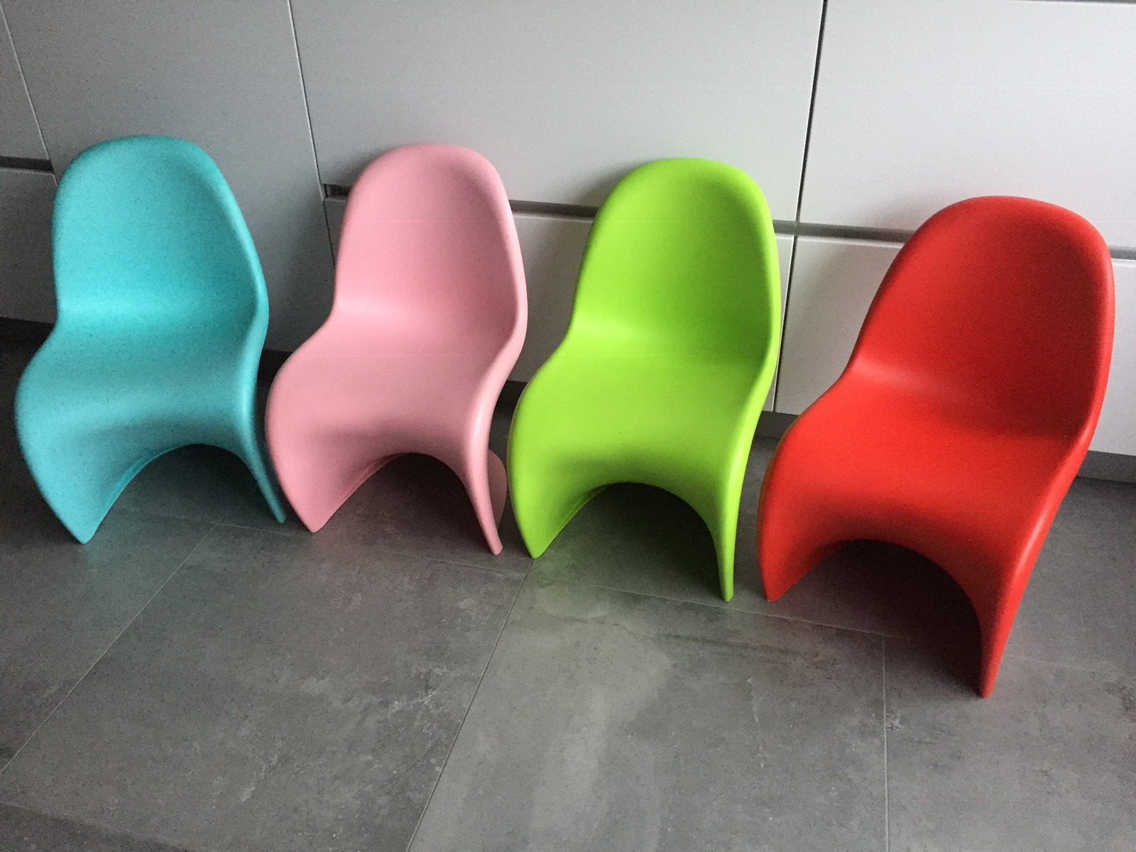 Vitra Panton junior kinderstoeltjes / Design stoeltjes, Ophalen, Zo goed als nieuw, Overige typen