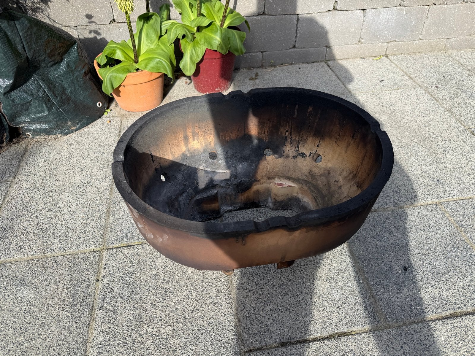 Firebox Primo Large met scheur - ideaal voor onderdelen, Ophalen, Gebruikt, Vuurkorf