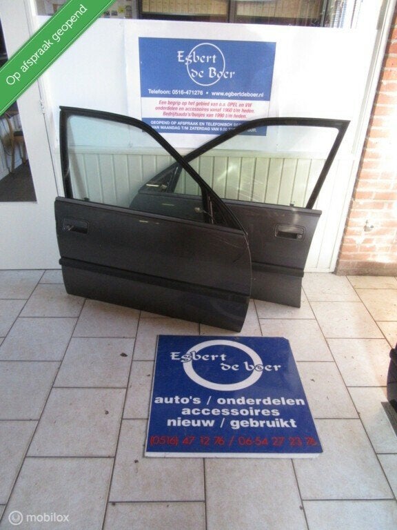 Opel Omega A deur links + rechts bouwjaar 1987 t/m 1993, Gebruikt, Deur, Opel, Ophalen of Verzenden
