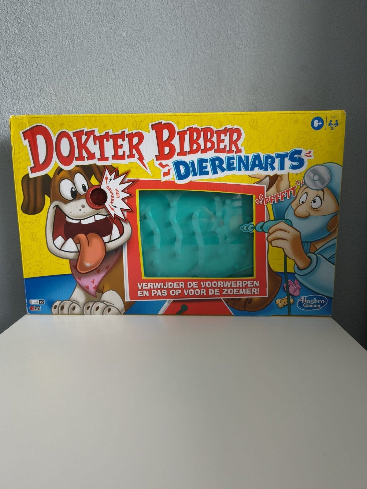 Dokter Bibber Dierenarts - Hasbro Gezelschapsspel, Ophalen of Verzenden, Zo goed als nieuw, Jongen of Meisje